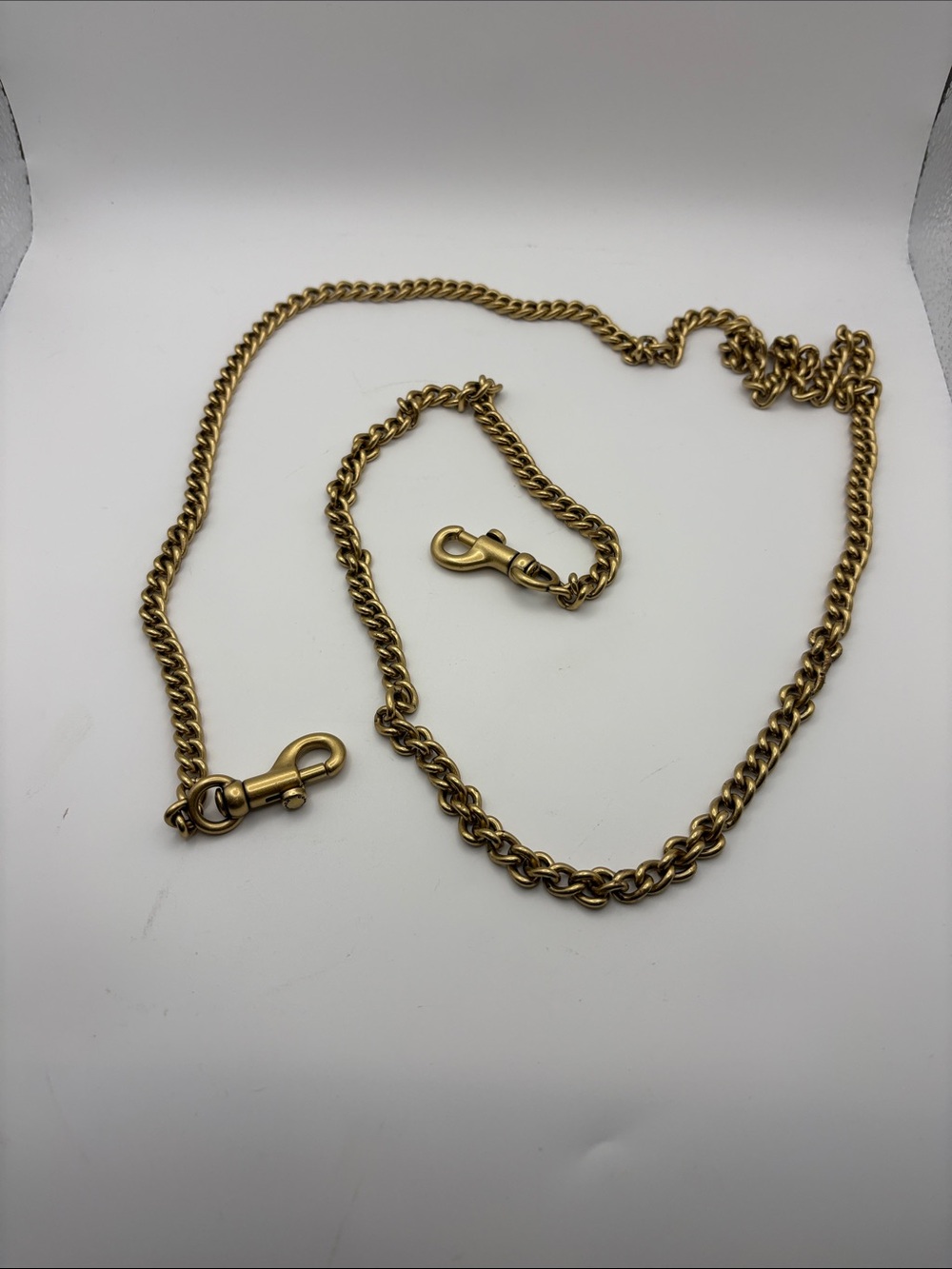 Coach Gold Chain Purse Strap